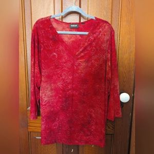 Long sleeve knit top